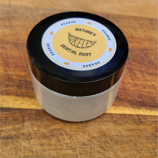 Sweet Orange Tooth Powder: Natural Herbal Toothpaste Alternative, Rebuild Enamel, Kids Natural Toothpaste Alternative