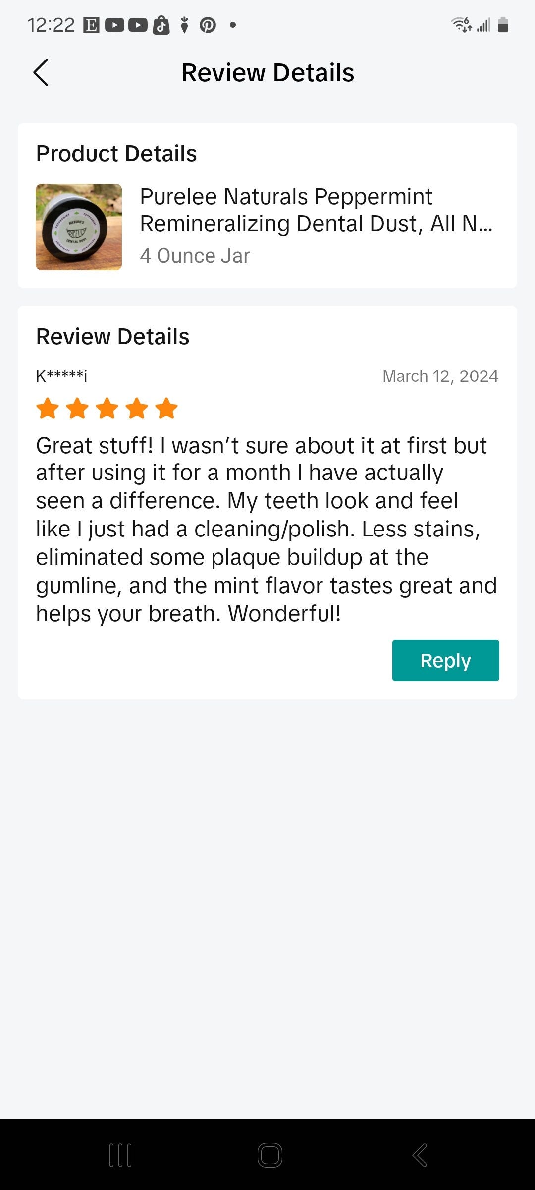 Activated Charcoal Peppermint Toothpowder – Remineralizing & Family-Safe