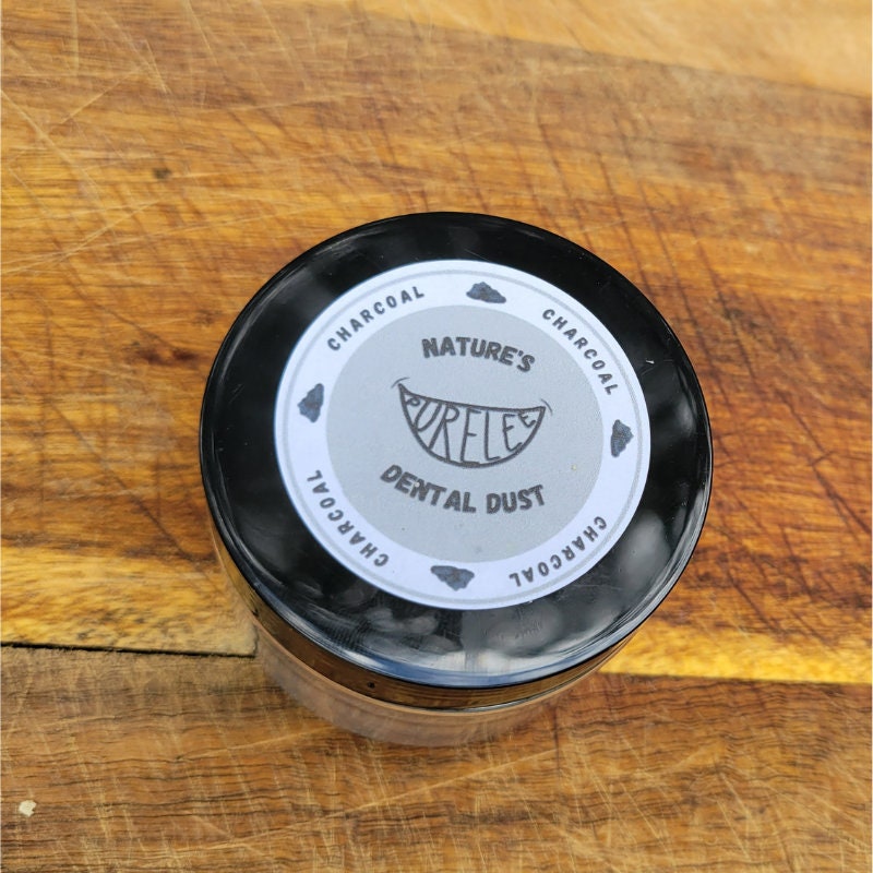 Activated Charcoal Peppermint Toothpowder – Remineralizing & Family-Safe