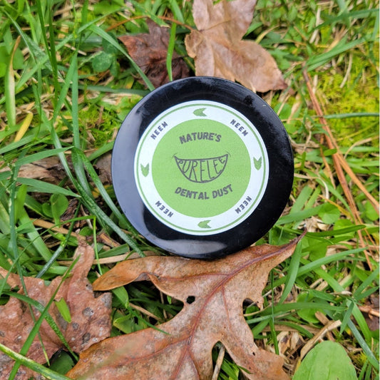 Peppermint & Neem Toothpowder – Fluoride-Free Herbal Remineralizing Formula