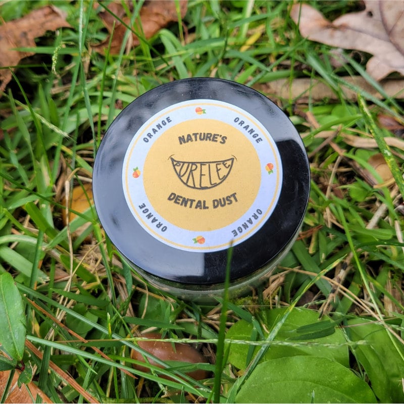 Sweet Orange Tooth Powder: Natural Herbal Toothpaste Alternative, Rebuild Enamel, Kids Natural Toothpaste Alternative