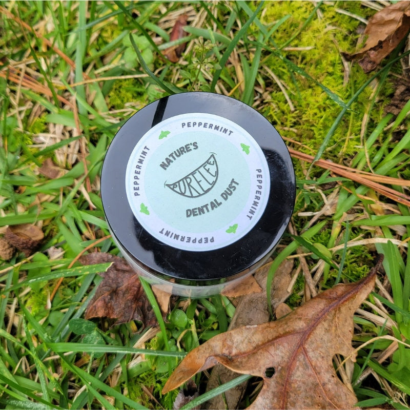 Peppermint Remineralizing Tooth Powder: Natural Herbal Oral Care