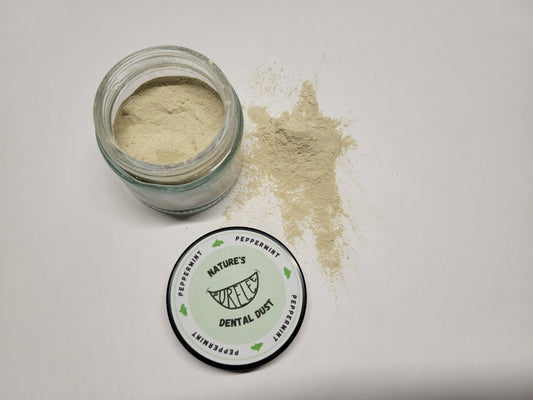 Peppermint Remineralizing Tooth Powder: Natural Herbal Oral Care