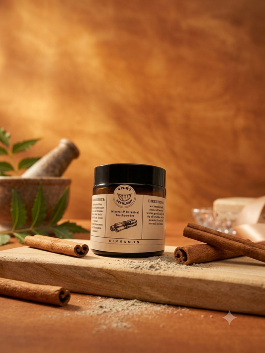 Cinnamon Tooth Powder: Remineralizing, Fluoride-Free Natural Toothpaste Alternative